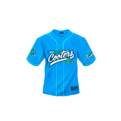 Beloit River Cooter Baseball Jersey – (Blue #12)