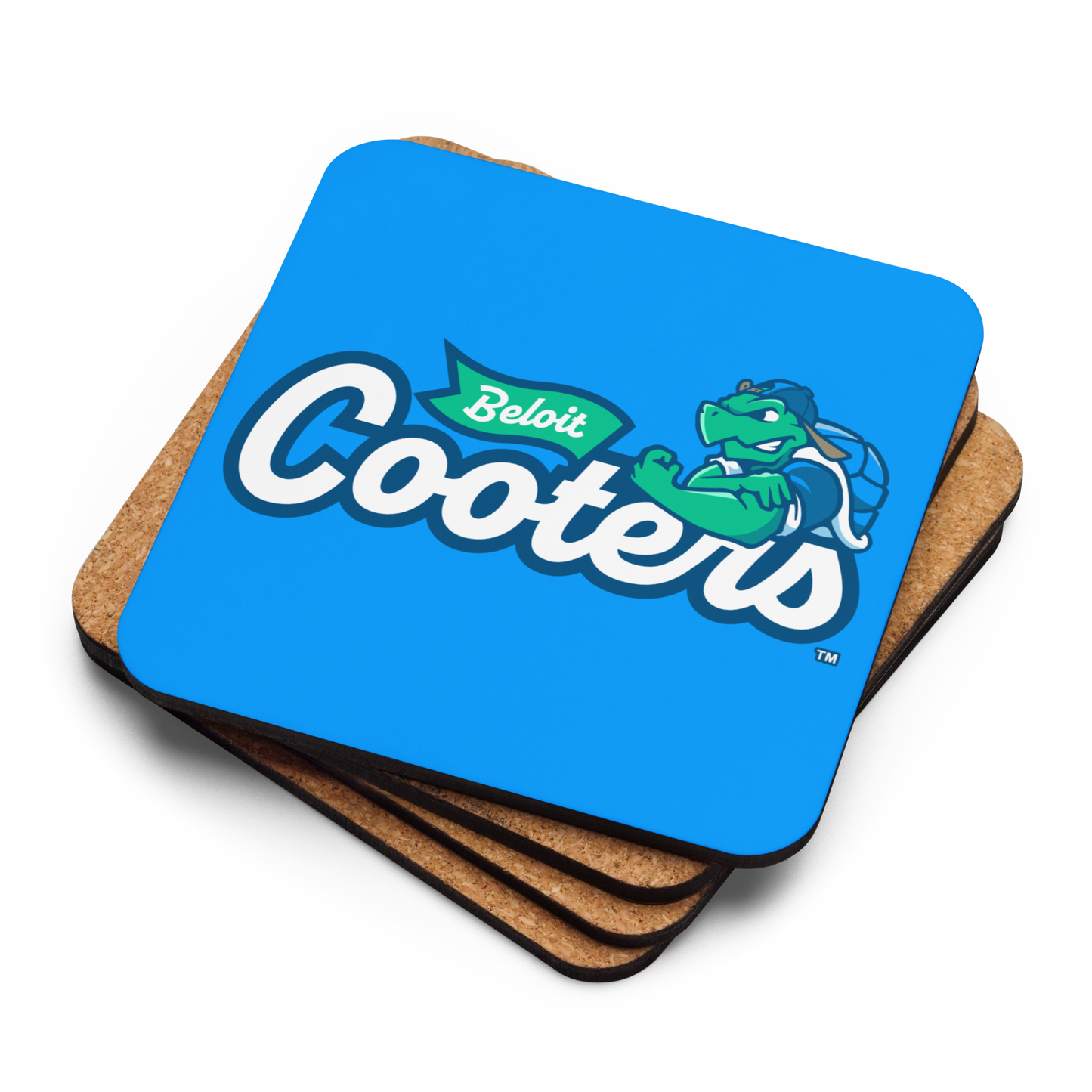 Cooter Cork-back coaster